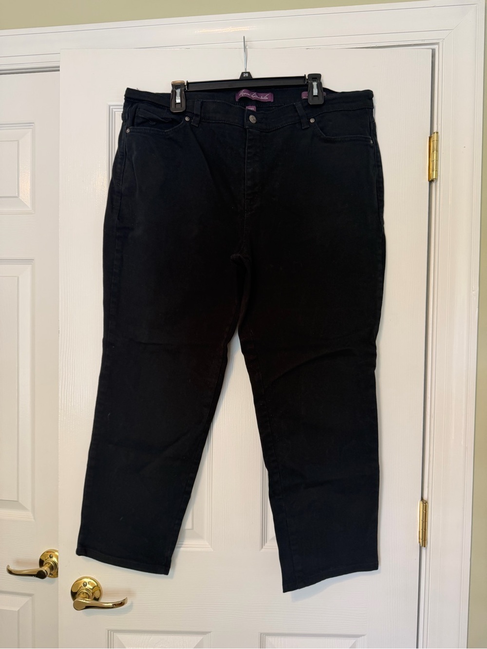 Gloria Vanderbilt Amanda jeans black size 20W